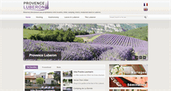 Desktop Screenshot of en.provence-luberon.net